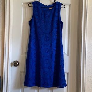 Cobalt Blue Eliza J Lace Dress